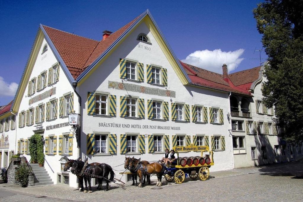 Braustüble und Hotel zur Post Weiler-Simmerberg Exterior foto